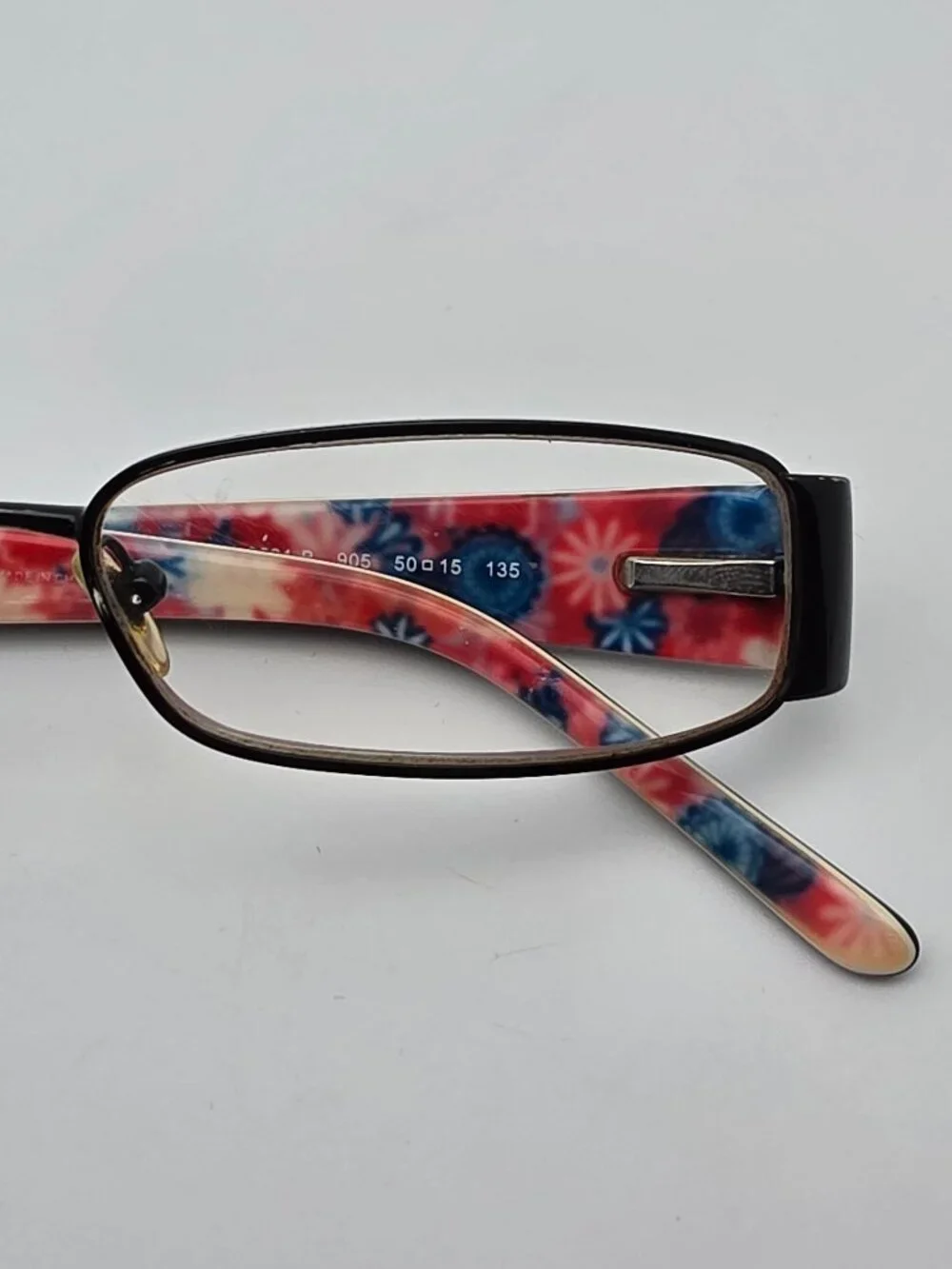 Vogue VO3691-B 905 Black Pink Rhinestone Eyeglasses Frame w/ Flexhinge and Case